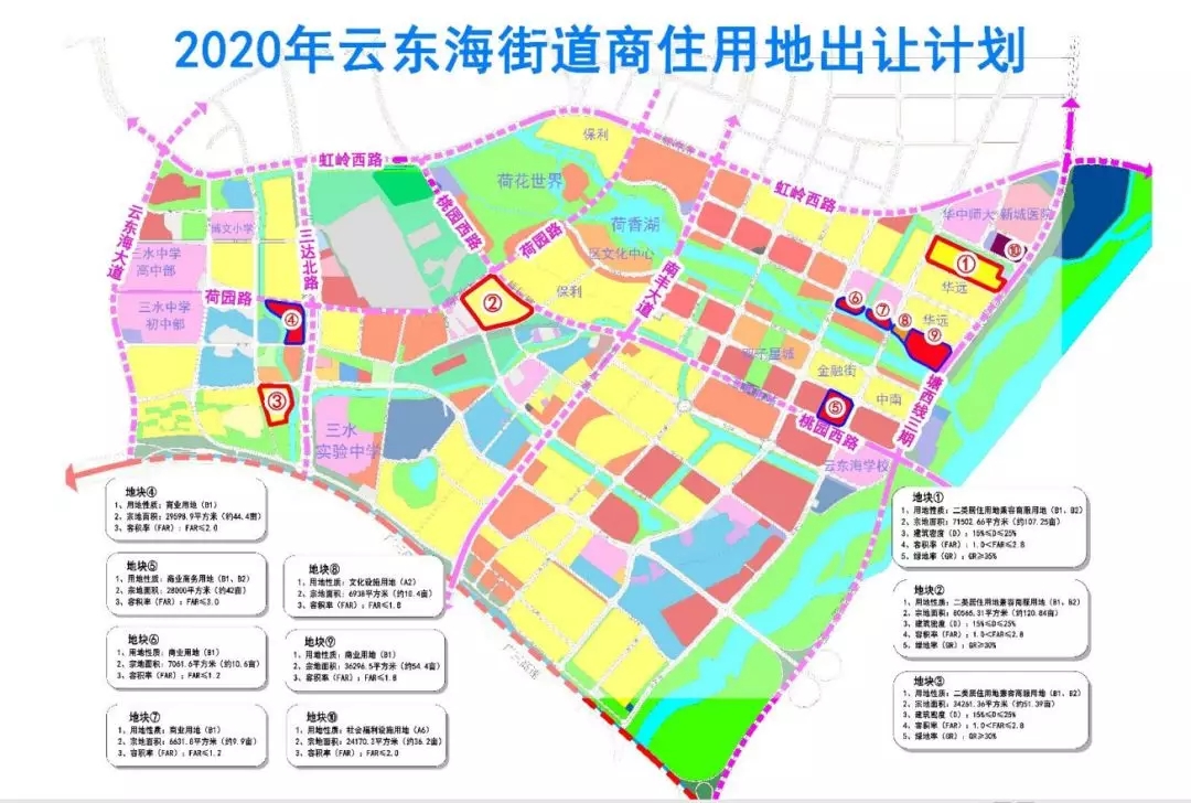 2020佛山首场土地推介会! 三水新城拟出让14宗地块